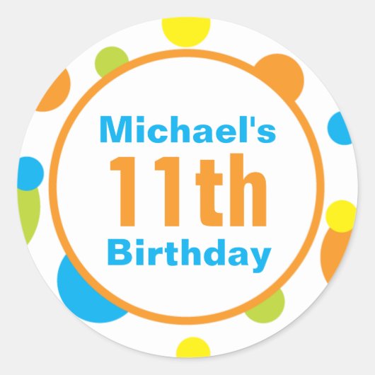 Gefälligkeitsaufkleber - Splashing Fun in der Sonn Runder Aufkleber (Vorderseite)