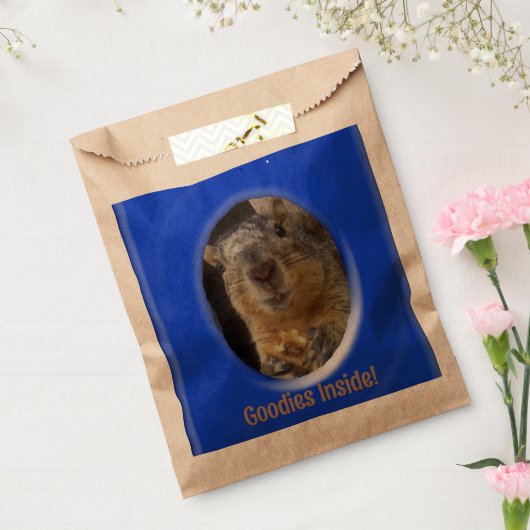 Gefälligkeitsbeutel - Eichhörnchen-Leckereien Geschenktütchen (Versiegelt)