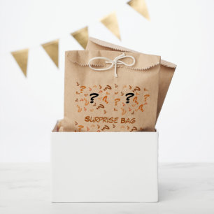 Gefälligkeitsbeutel - Fragezeichen für Grab Bag Geschenktütchen