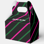 Gefälligkeitsbox 5 Black(Pink Green) RFPMDesign ©️ Geschenkschachtel (Rückseite)