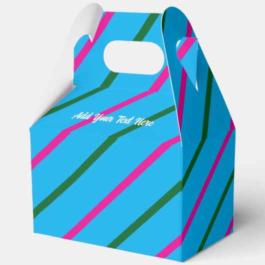 Gefälligkeitsbox 5 Blue (Pink Green) RFPMDesign ©️ Geschenkschachtel (Rückseite)