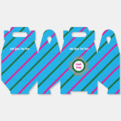 Gefälligkeitsbox 5 Blue (Pink Green) RFPMDesign ©️ Geschenkschachtel (Ungeklappt)