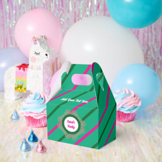 Gefälligkeitsbox 5 Green (Pink Green) RFPMDesign © Geschenkschachtel