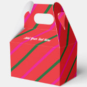 Gefälligkeitsbox 5 Rot (Rosa Grün) RFPMDesign ©️ 2 Geschenkschachtel (Rückseite)