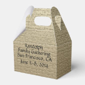 Gefälligkeitsbox - Ansammlung der Familie Geschenkschachtel (Rückseite)