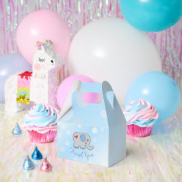 Gefälligkeitsbox - Elefante Bebé Geschenkschachtel