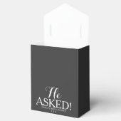 Gefälligkeitsbox - Er Fragte, sagte sie Geschenkschachtel (Geöffnet)