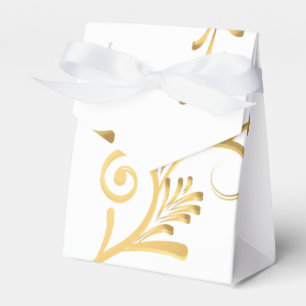 Gefälligkeitsbox-Extravagant Gold gedruckt Geschenkschachtel