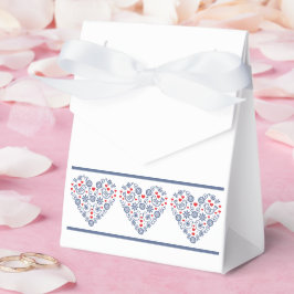 Gefälligkeitsbox für traditionelle Volksherz Geschenkschachtel