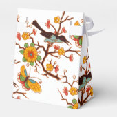 Gefälligkeitsbox für Vögel und Schmetterlinge Geschenkschachtel (Rückseite)