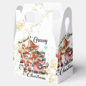 Gefälligkeitsbox, Gable-Favor-Box Geschenkschachtel (Geöffnet)