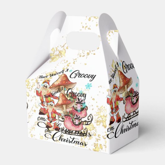 Gefälligkeitsbox, Gable-Favor-Box Geschenkschachtel (Vorderseite)