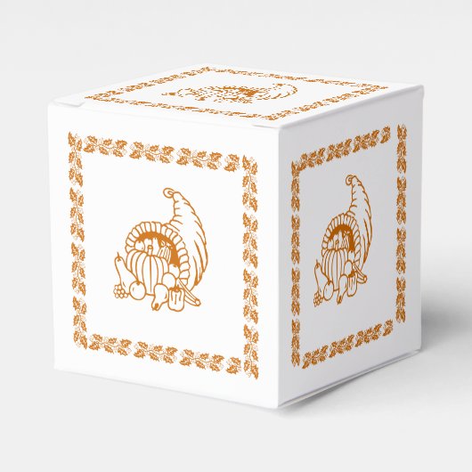 Gefälligkeitsbox - Horn von Plenty Geschenkschachtel (Vorderseite)