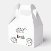 Gefälligkeitsbox - I Liebe Sushi Geschenkschachtel (Rückseite)