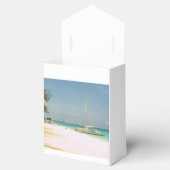 Gefälligkeitsbox mit Beach Scene Geschenkschachtel (Geöffnet)