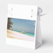 Gefälligkeitsbox mit Beach Scene Geschenkschachtel (Rückseite)
