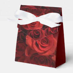 Gefälligkeitsbox Zent Style-Rote Rosen Geschenkschachtel