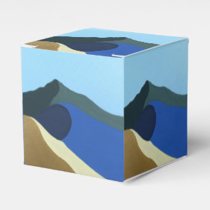 Gefälligkeitsboxen Farben des Mt Tamalpias Malerei Geschenkschachtel