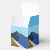 Gefälligkeitsboxen Farben des Mt Tamalpias Malerei Geschenkschachtel (Geöffnet)