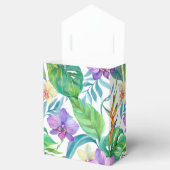 Gefälligkeitsboxen für tropische Orchideen Geschenkschachtel (Geöffnet)