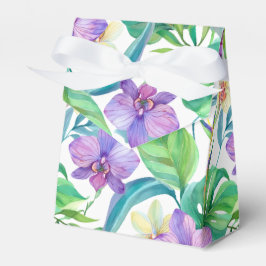 Gefälligkeitsboxen für tropische Orchideen Geschenkschachtel