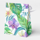 Gefälligkeitsboxen für tropische Orchideen Geschenkschachtel (Rückseite)