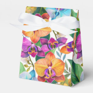 Gefälligkeitsboxen für tropische Orchideen Geschenkschachtel