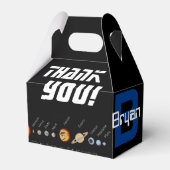 Gefälligkeitsboxen, Weltraum, Erde Geschenkschachtel (Vorderseite)