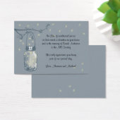 Gefälligkeitsspenden Card Firefants & Mason Jar (Schreibtisch)