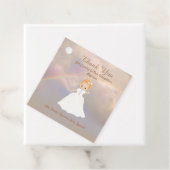 Gefälligkeitstag für Taufe von Tochter Geschenkanhänger (Beispiel)