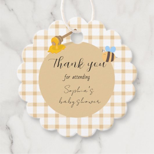 Gefälligkeitstags Geschenkanhänger (Vorderseite)