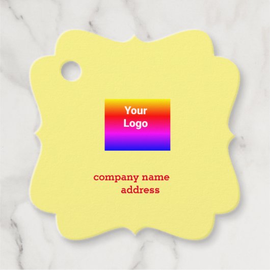 Gefälligkeitstags Geschenkanhänger (Vorderseite)