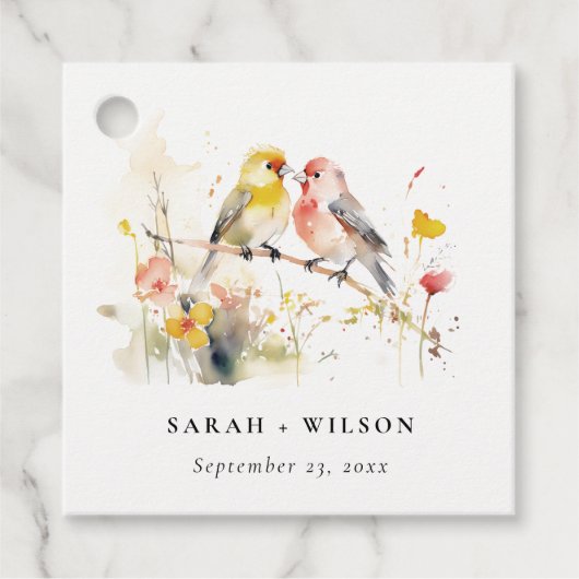 Gefälligkeitstags Geschenkanhänger (Vorderseite)