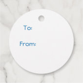 Gefälligkeitstags Geschenkanhänger (Rückseite)