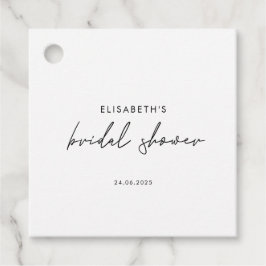 Gefälligkeitstags Geschenkanhänger