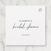 Gefälligkeitstags Geschenkanhänger (Rückseite)