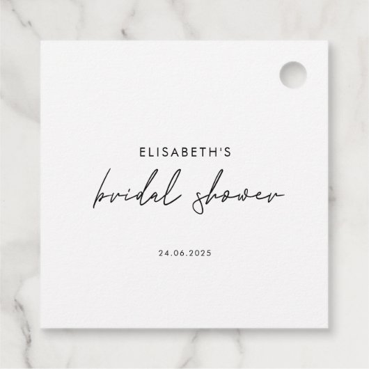 Gefälligkeitstags Geschenkanhänger (Rückseite)