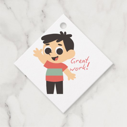 Gefälligkeitstags Geschenkanhänger (Vorderseite)