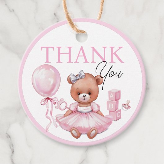 Gefälligkeitstags Geschenkanhänger (Vorderseite)