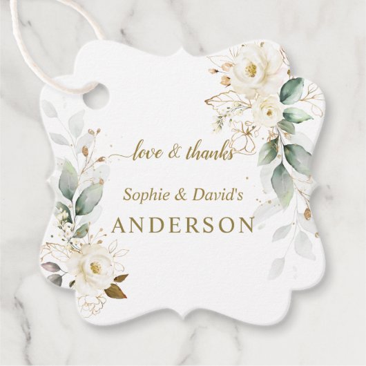 Gefälligkeitstags Geschenkanhänger (Vorderseite)