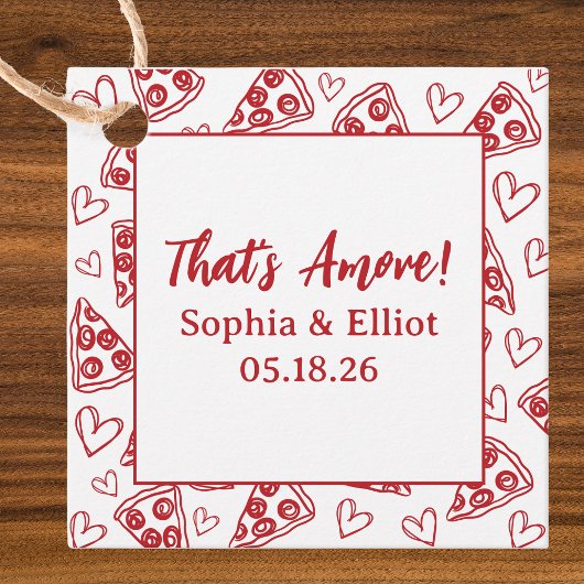 Gefälligkeitstags Geschenkanhänger