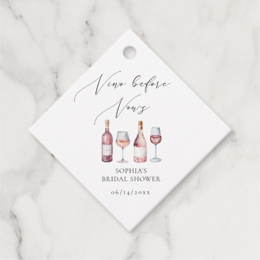 Gefälligkeitstags Geschenkanhänger (Vorderseite)