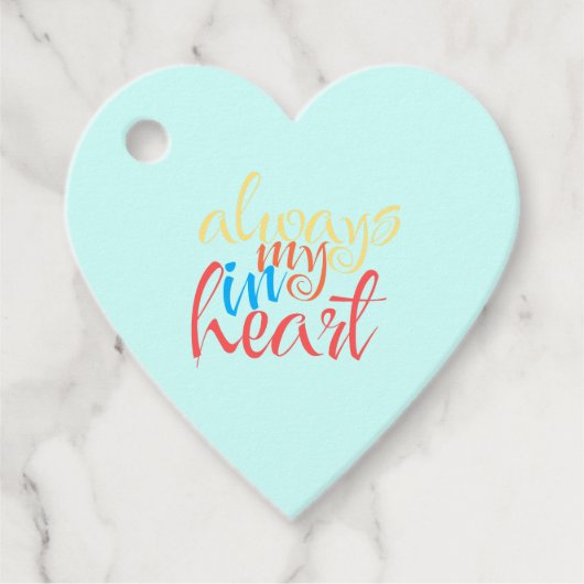 Gefälligkeitstags Geschenkanhänger (Vorderseite)