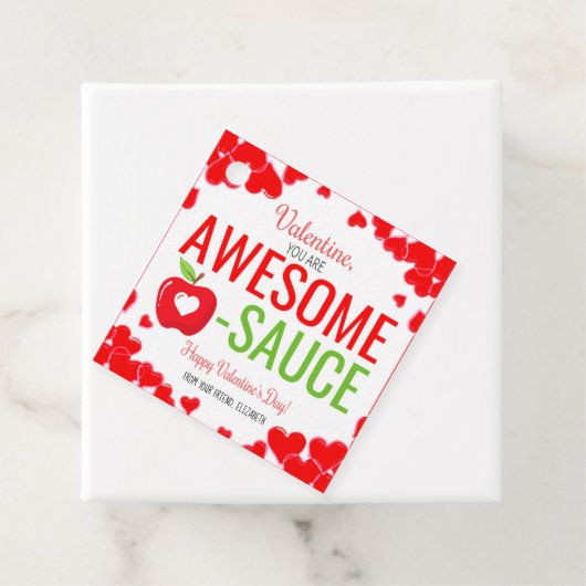 Gefälligkeitstags Geschenkanhänger (Beispiel)