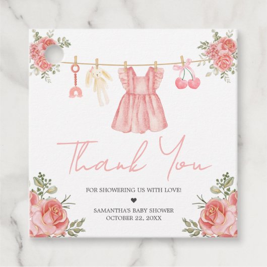 Gefälligkeitstags Geschenkanhänger (Vorderseite)