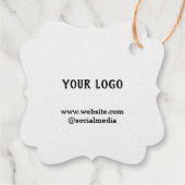 Gefälligkeitstags Geschenkanhänger (Rückseite)