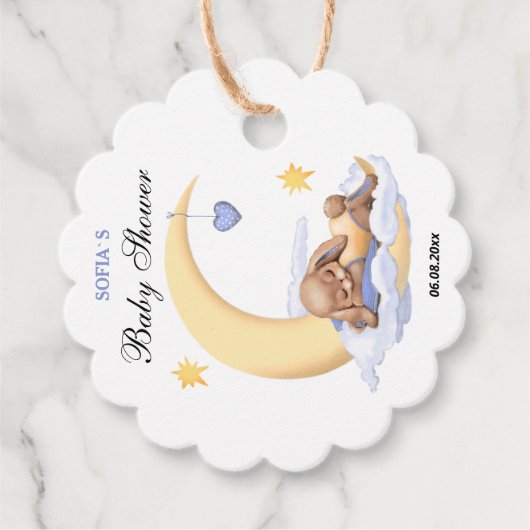 Gefälligkeitstags Geschenkanhänger (Vorderseite)