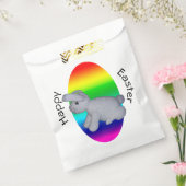 Gefälligkeitstasche - Bunny mit farbigem Ei Geschenktütchen (Versiegelt)