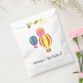 Gefälligkeitstasche - Heißluftballons mit Text Geschenktütchen (Versiegelt)