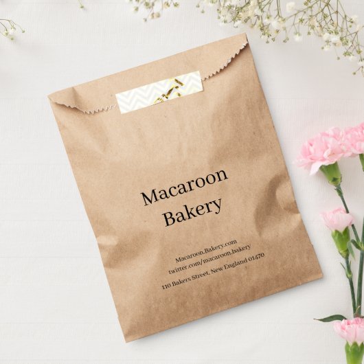 Gefälligkeitstaschen - Macaroon Design Geschenktütchen (Versiegelt)